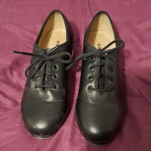 Capezio black tap shoes